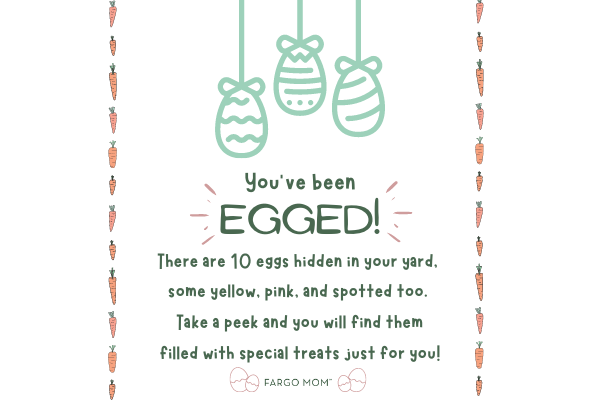 you've been egged