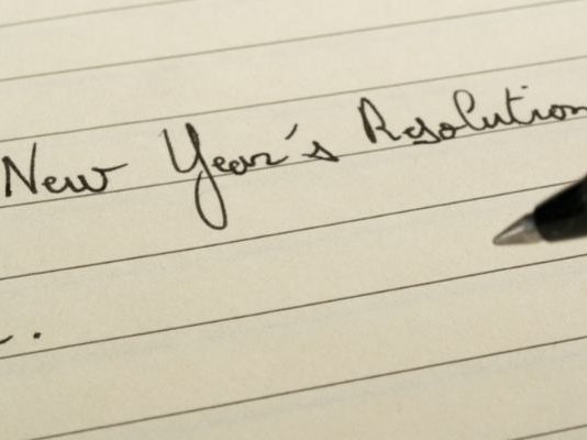New Year's resolution