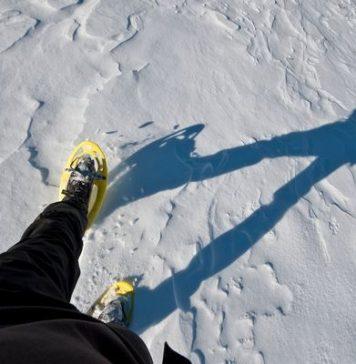 Snowshoeing in Fargo