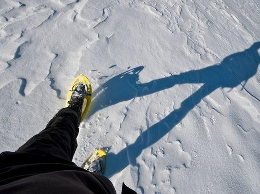 Snowshoeing in Fargo