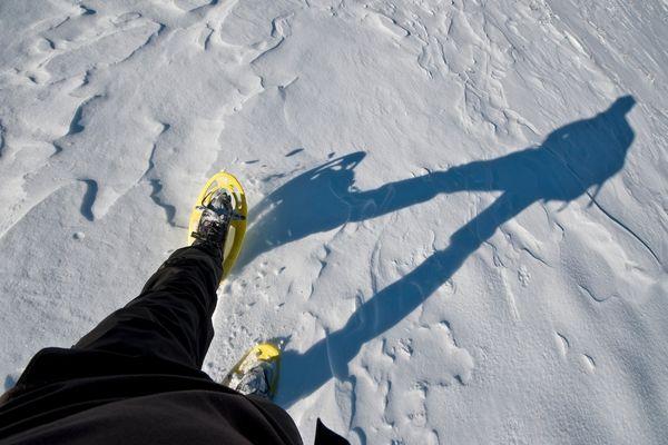 Snowshoeing in Fargo