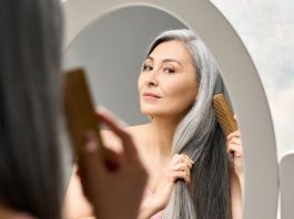 Gray hair