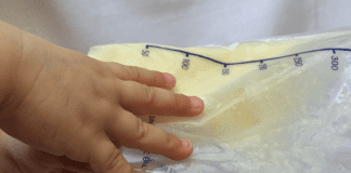 last bag of breastmilk