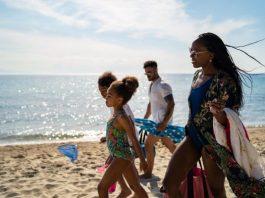 Planning a family vacation.