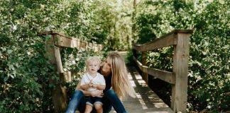 Transition to a stay-at-home mom.