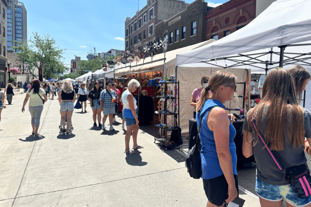 downtown street fair fargo