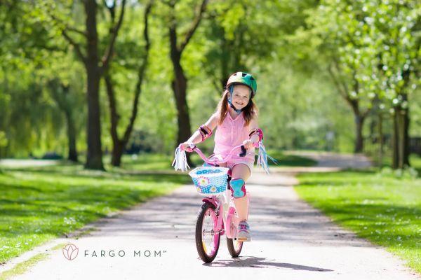 How to train a kid to ride a bike on sale