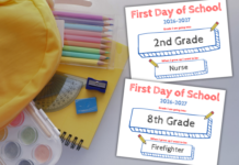 FREE First Day of School Printable! | 2026-2027