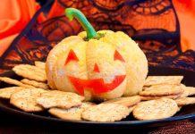 Halloween-themed dinner and movie