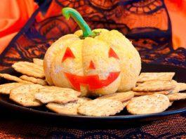 Halloween-themed dinner and movie