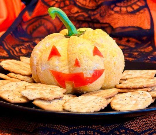 Halloween-themed dinner and movie