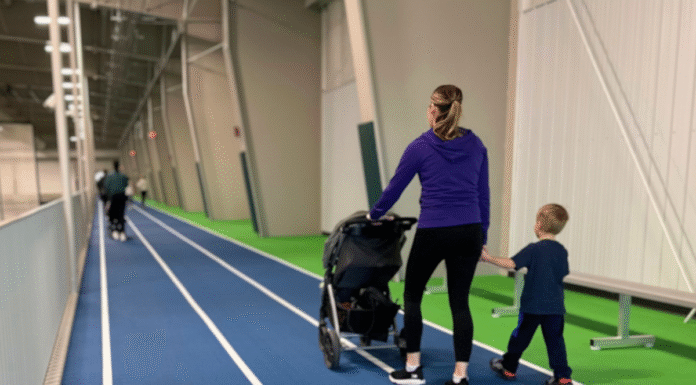 Stroller-Friendly Indoor Walking Tracks | Fargo & Moorhead indoor tracks fargo for strollers