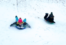 Sledding Hills in Fargo {Map Included!} sledding Fargo