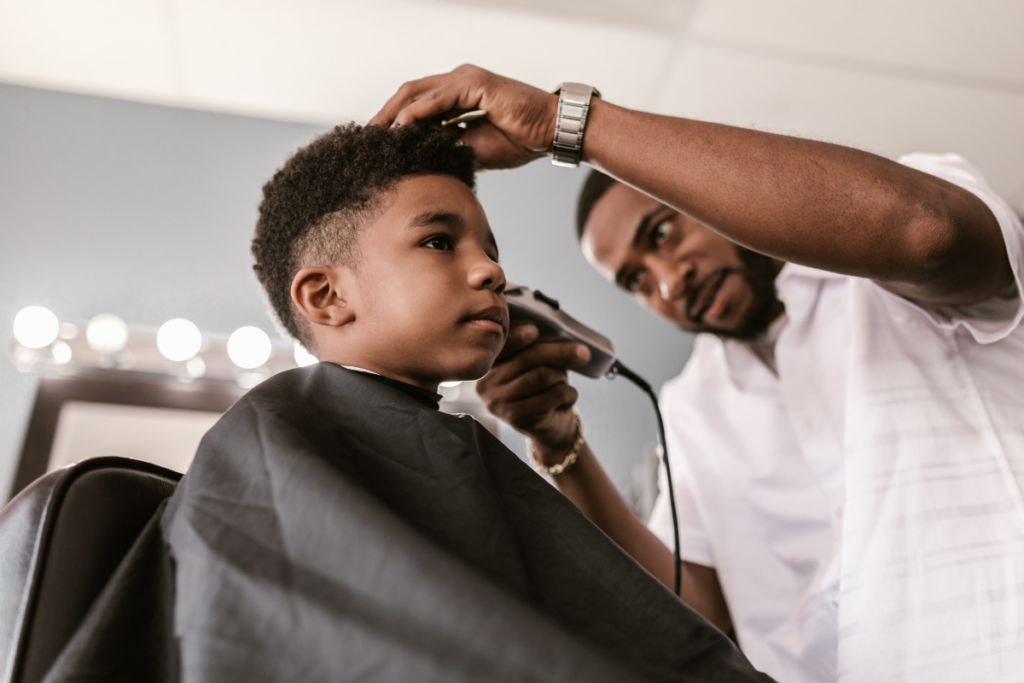 kids haircut fargo