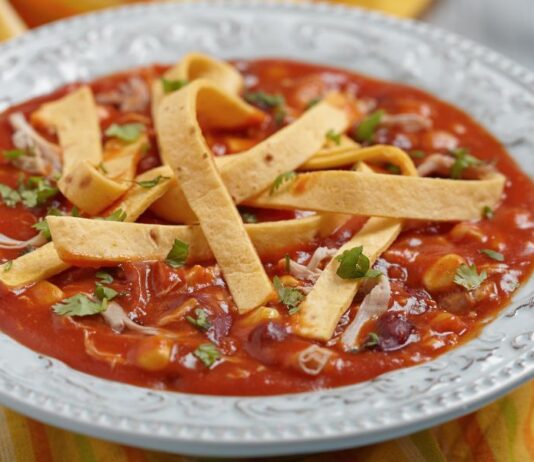 Chicken tortilla soup