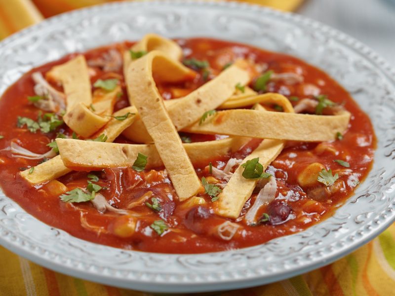 Chicken tortilla soup
