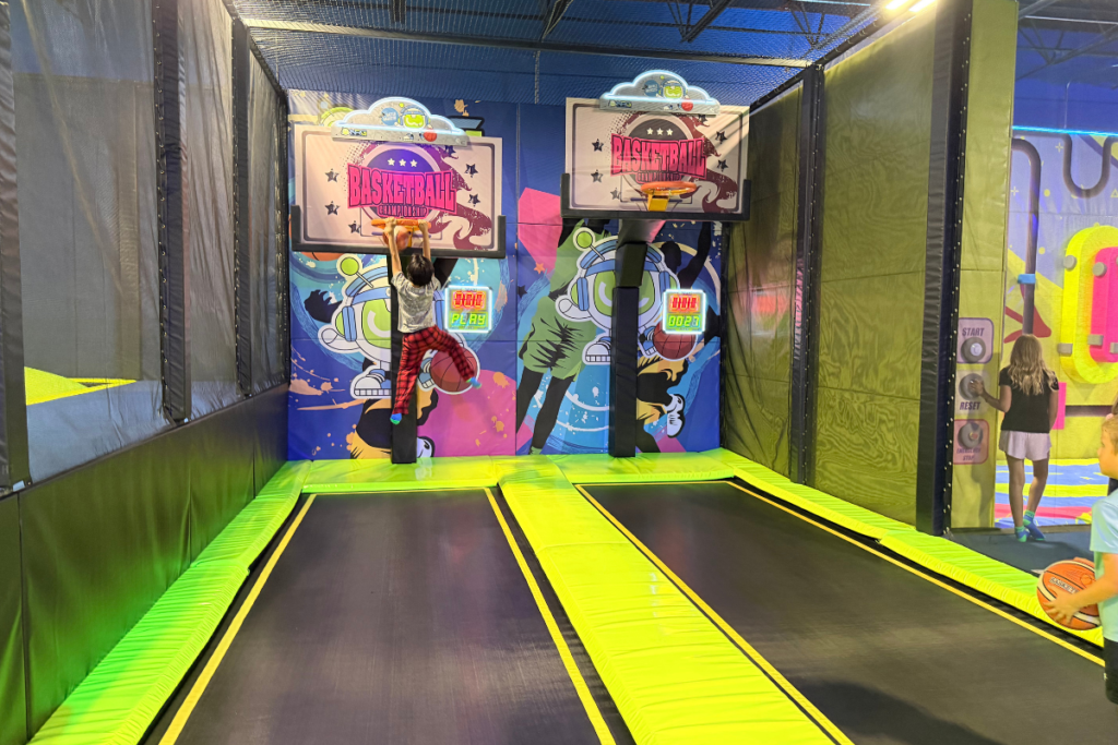 NRG Adventure Park Fargo basketball hoops