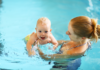 mom and baby swim class