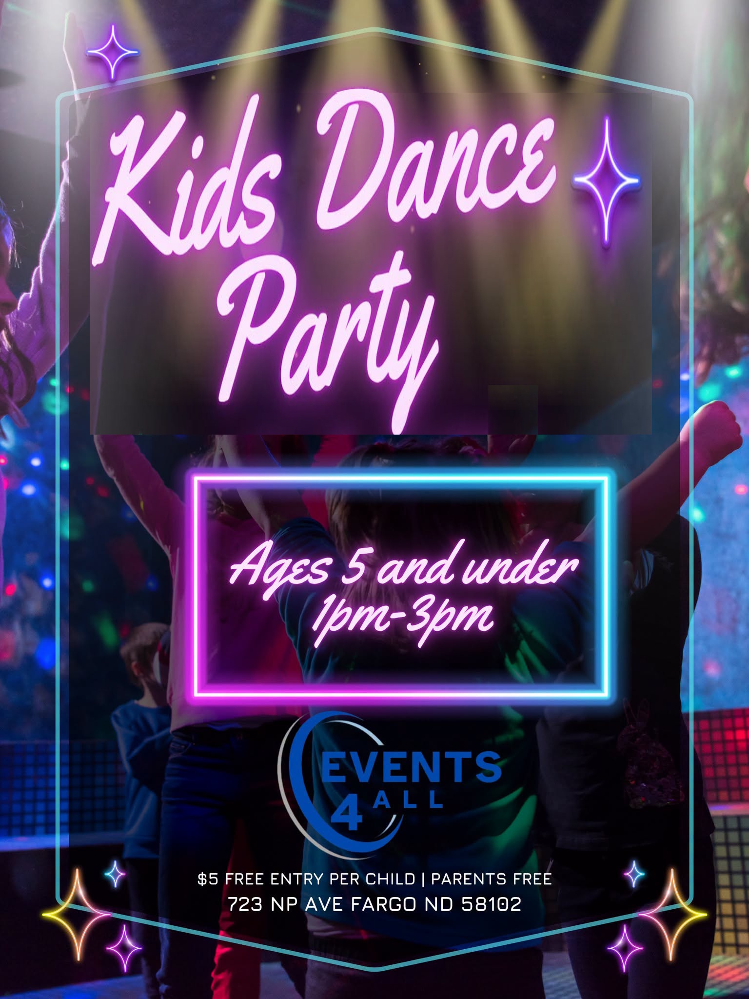 🎉 5 & Under Dance Party! 🎶