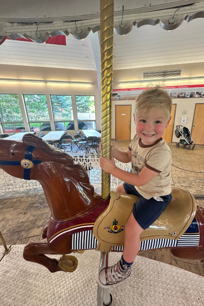 the red river zoo carousel